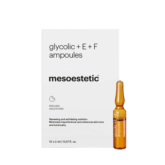 GLYCOLIC + E + F AMPOULES mesoestetic